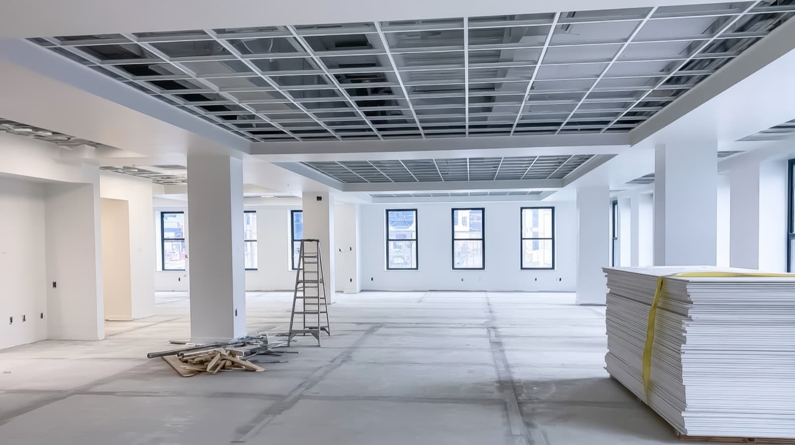 Commercial Drywall Installation & Finishing