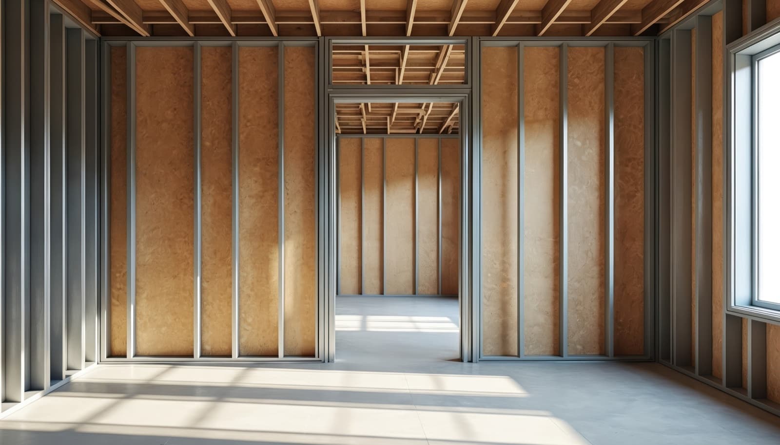 Metal Stud Framing: Interior & Exterior